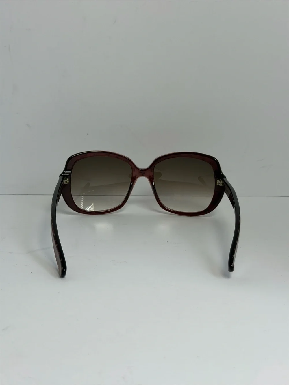 Bottega Veneta BV156/S UVD 02 Butterfly Print Brown Gradient Sunglasses